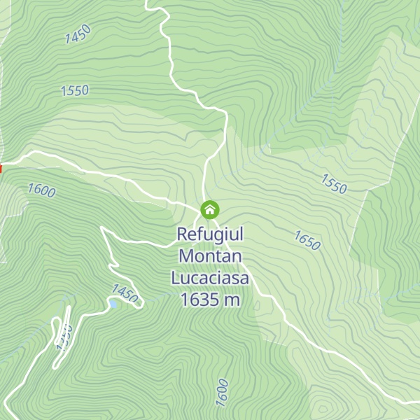 Map of Refugiul Montan Lucaciasa