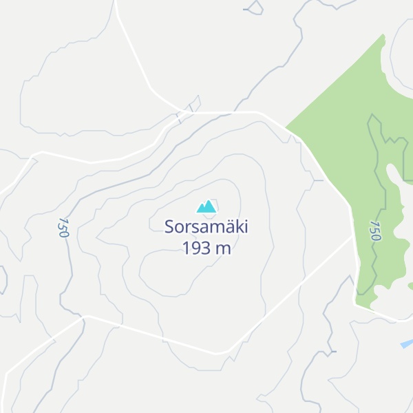 Map of Sorsamäki
