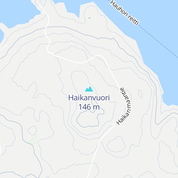 Map of Haikanvuori