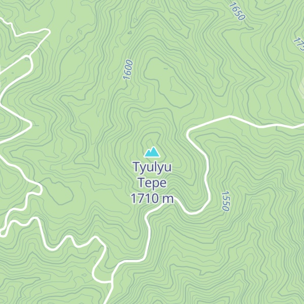 Map of Tyulyu Tepe