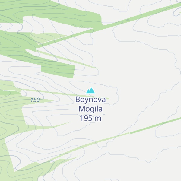 Map of Boynova Mogila