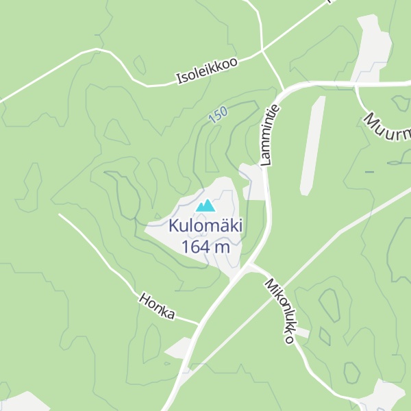 Map of Kulomäki