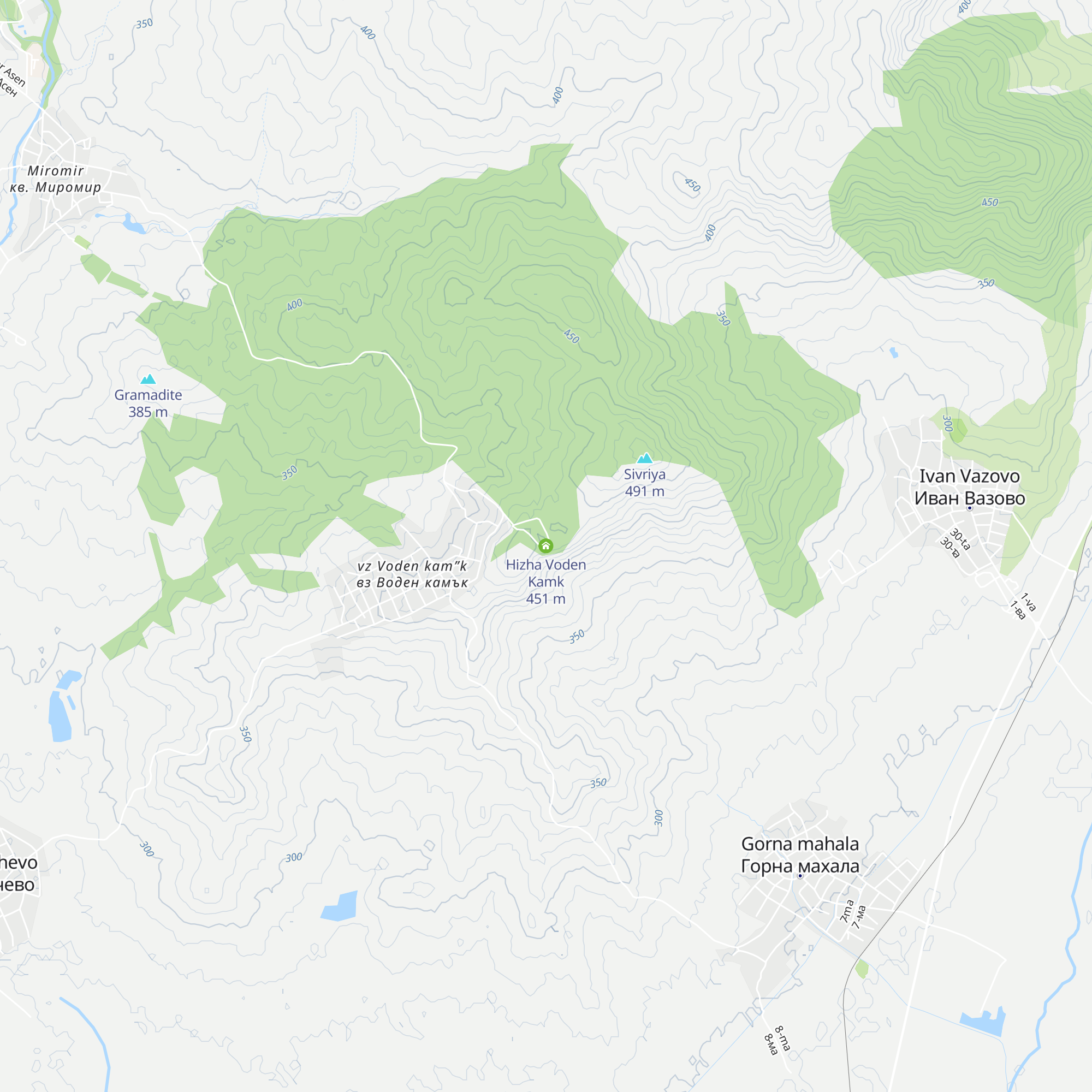 Hizha Voden Kamk map