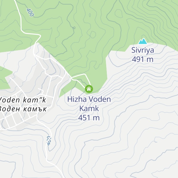 Map of Hizha Voden Kamk