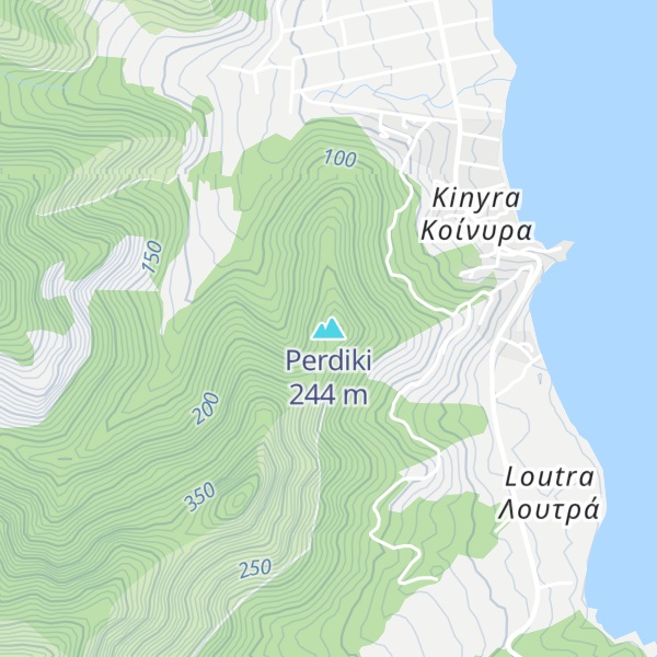Map of Perdiki