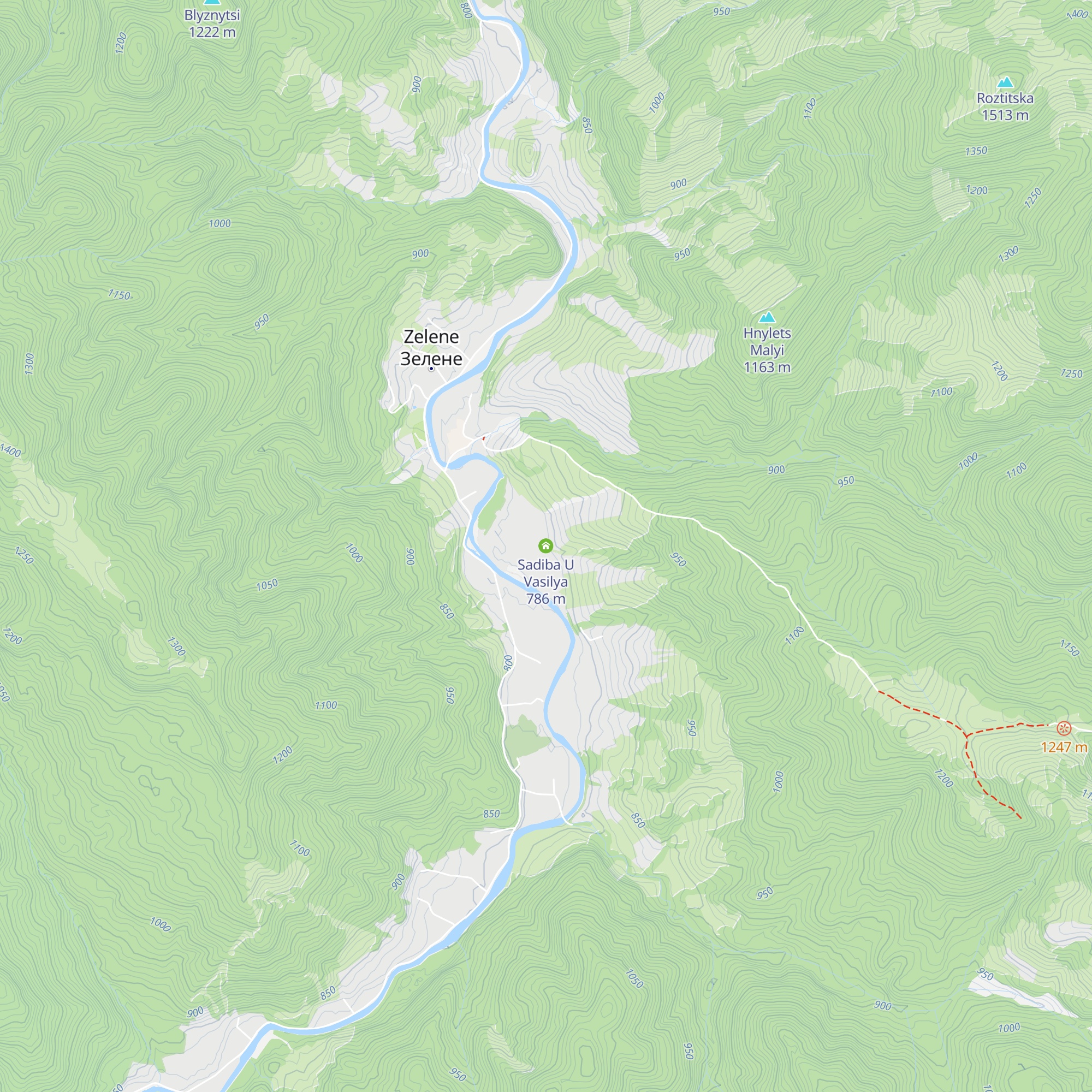 Sadiba U Vasilya map