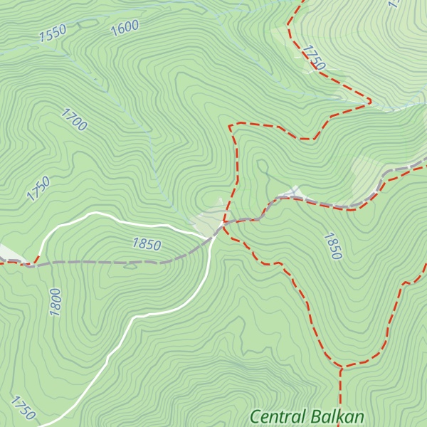 Map of Dobrila Hut