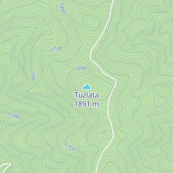 Map of Tuzlata