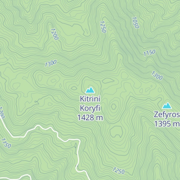 Map of Kitrini Koryfi