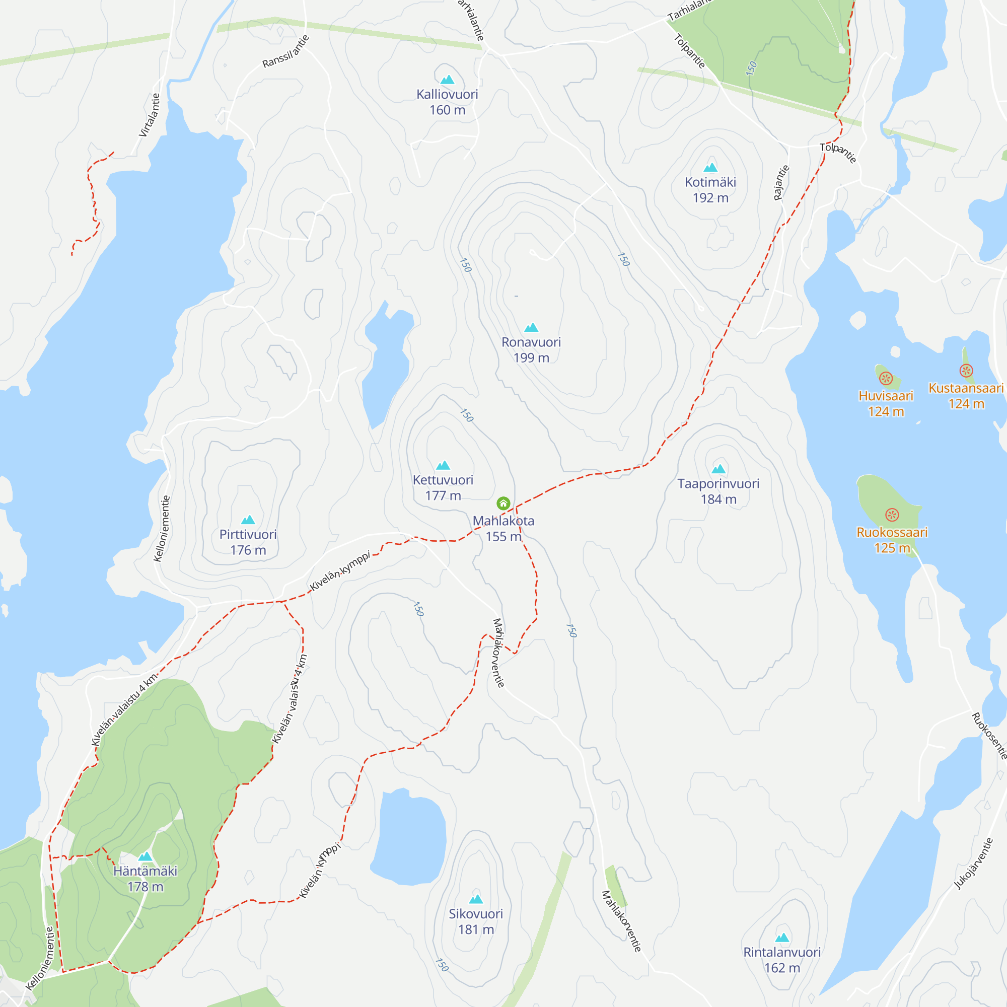 Mahlakota map