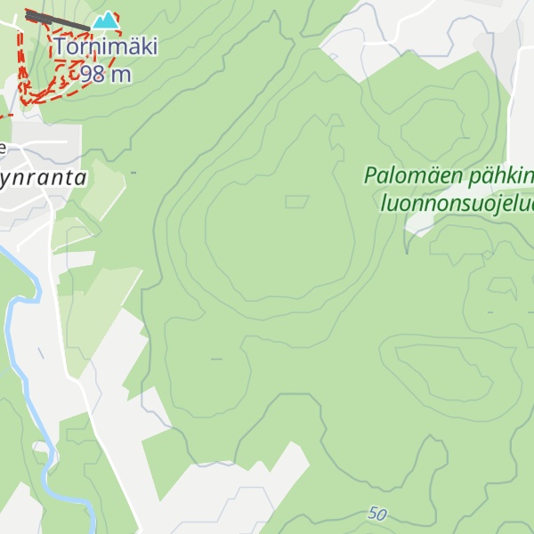 Map of Palomäki