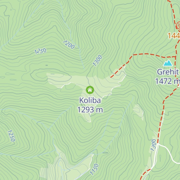Map of Koliba