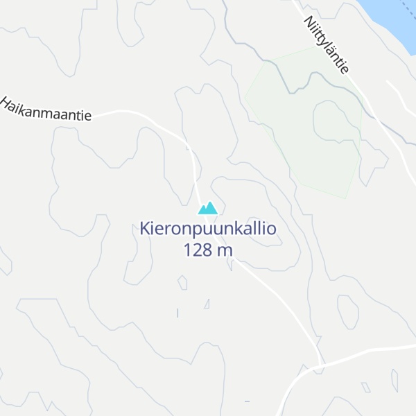 Map of Kieronpuunkallio