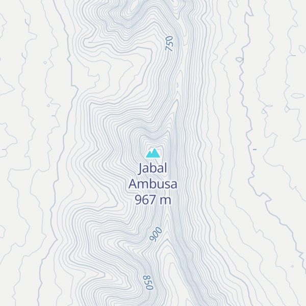 Map of Jabal Ambusa