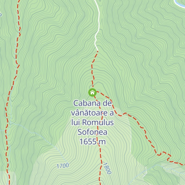 Map of Cabana de vânătoare a lui Romulus Sofonea