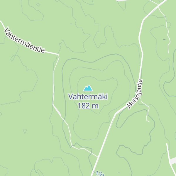 Map of Vahtermäki