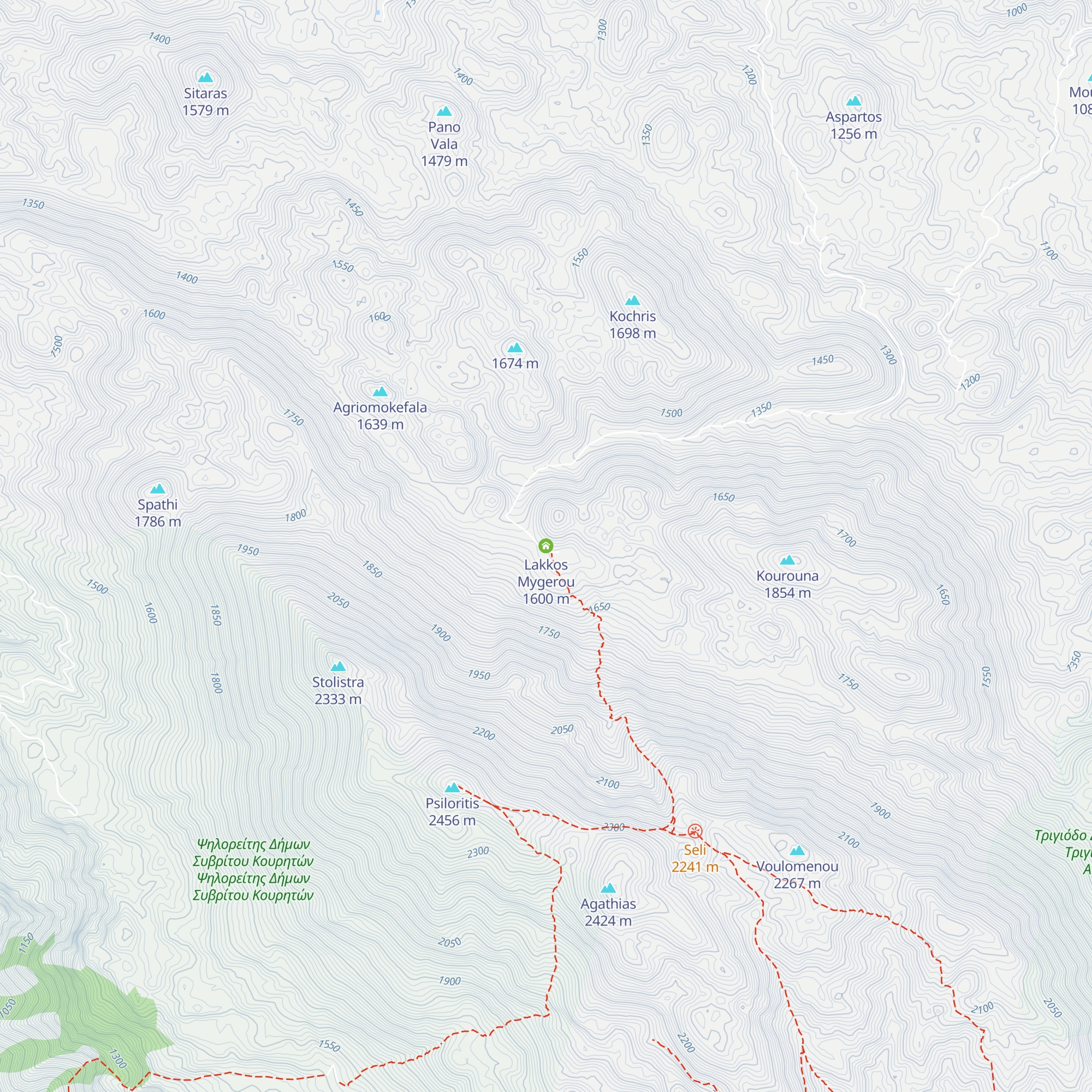 Lakkos Mygerou map