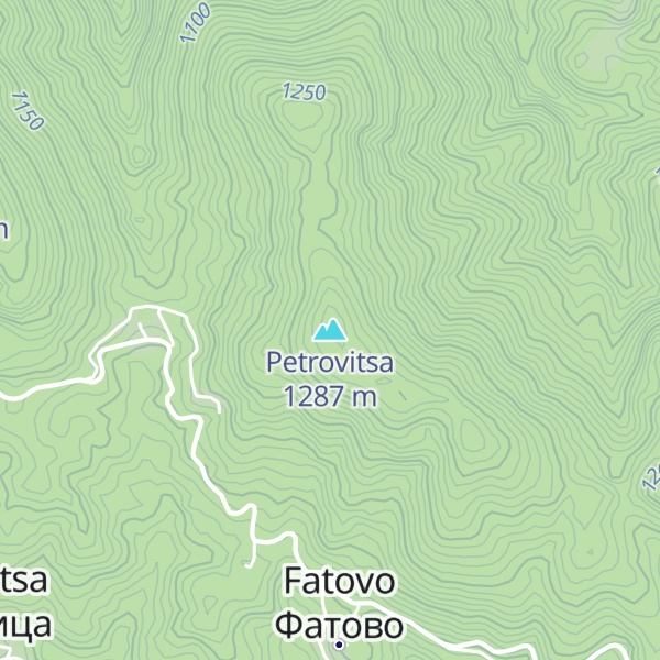 Map of Petrovitsa