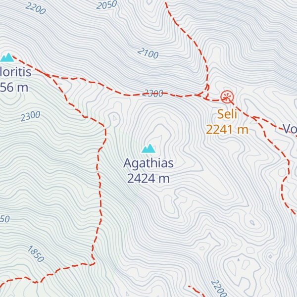 Map of Agathias