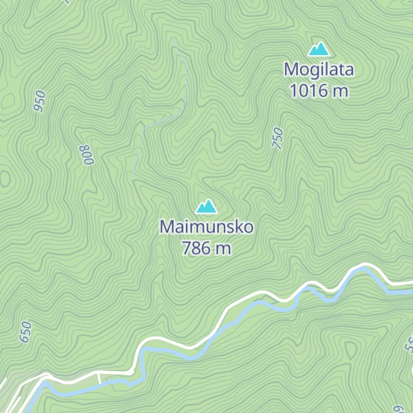 Map of Maimunsko