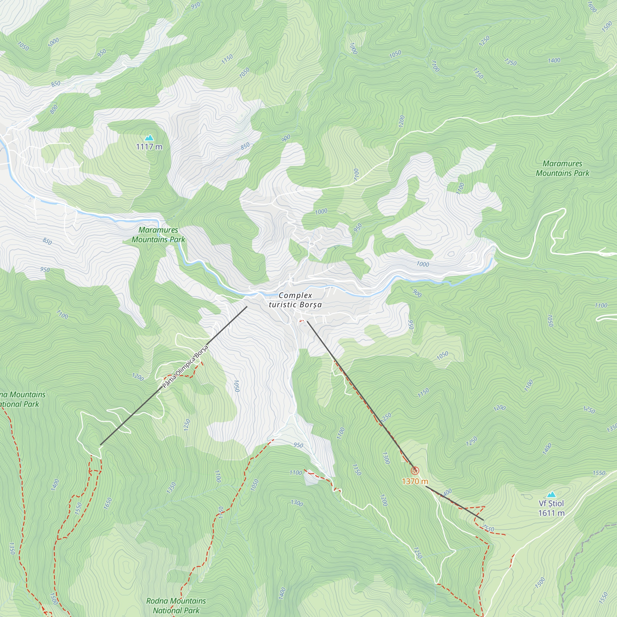 Cabana Ursu map