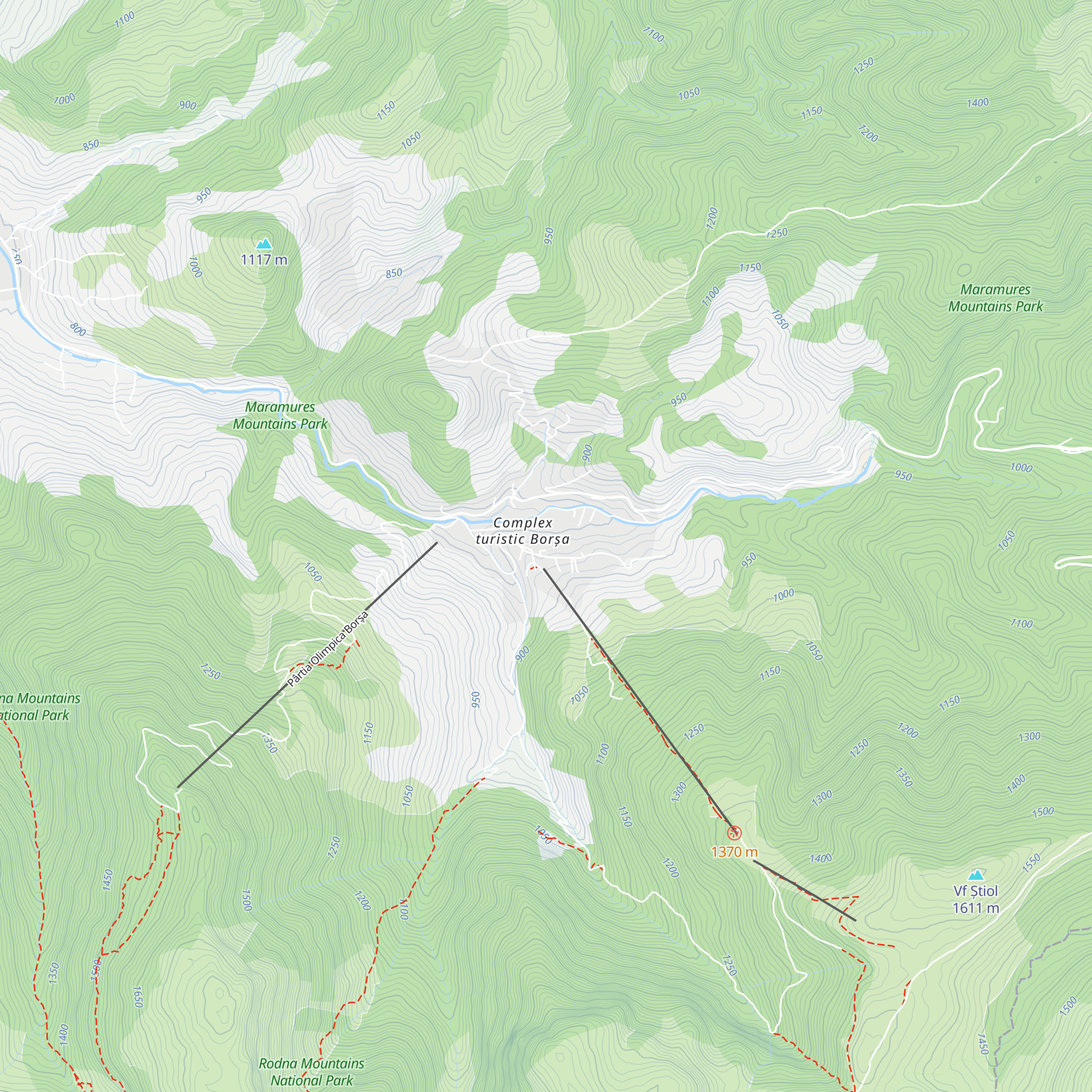 Cabana Ursu map