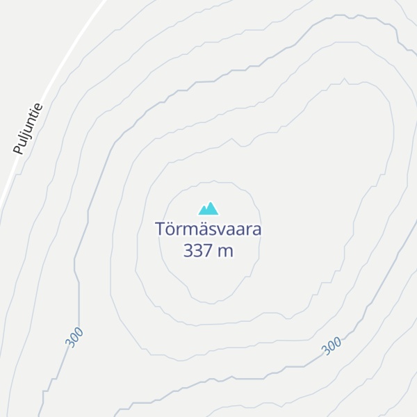 Map of Törmäsvaara