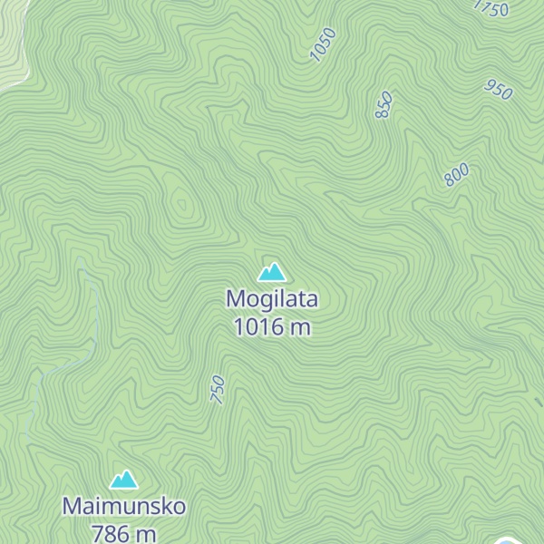 Map of Mogilata