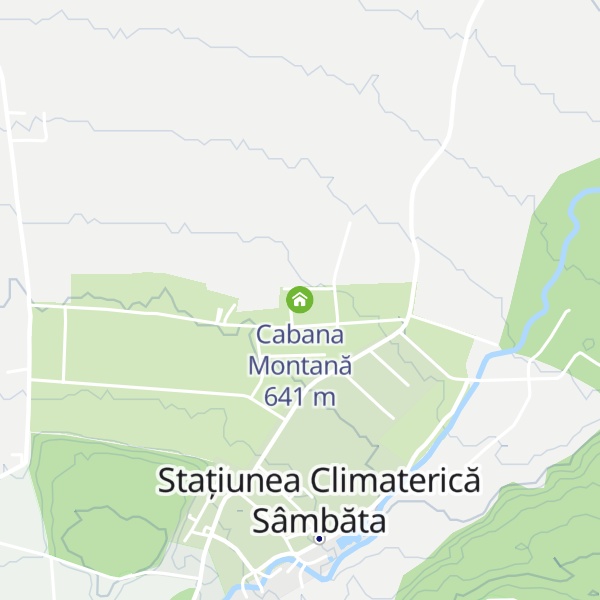 Map of Cabana Montană
