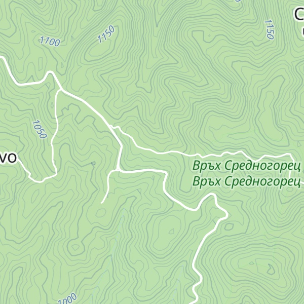 Map of Srednogoretc