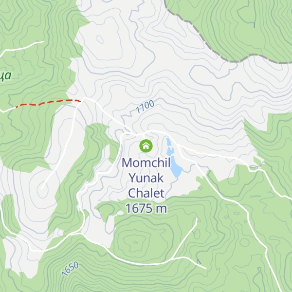 Map of Momchil Yunak Chalet