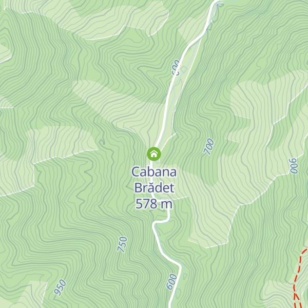 Map of Cabana Brădet