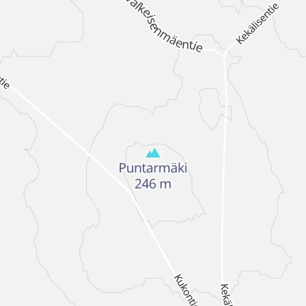 Map of Puntarmäki
