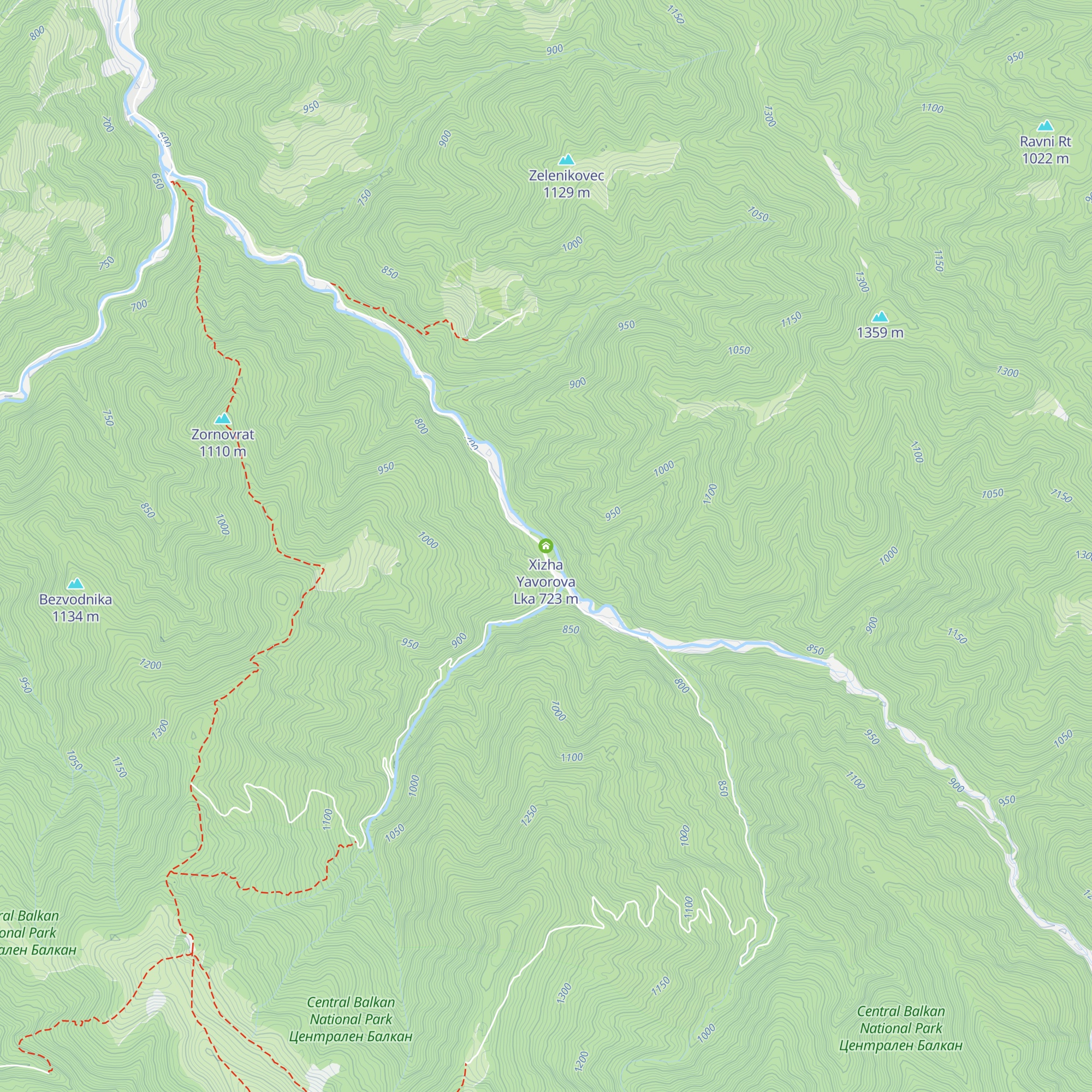 Xizha Yavorova Lka map