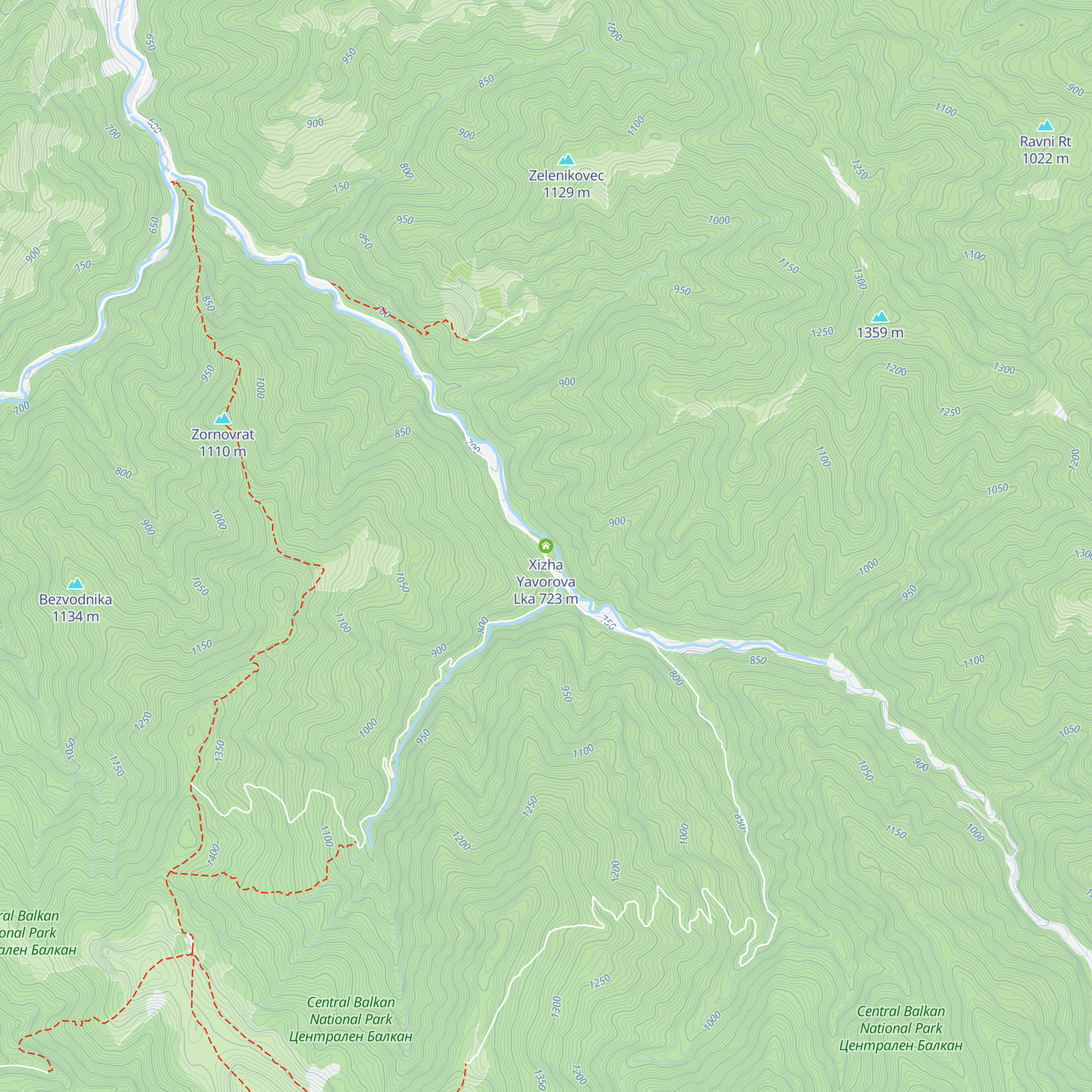 Xizha Yavorova Lka map