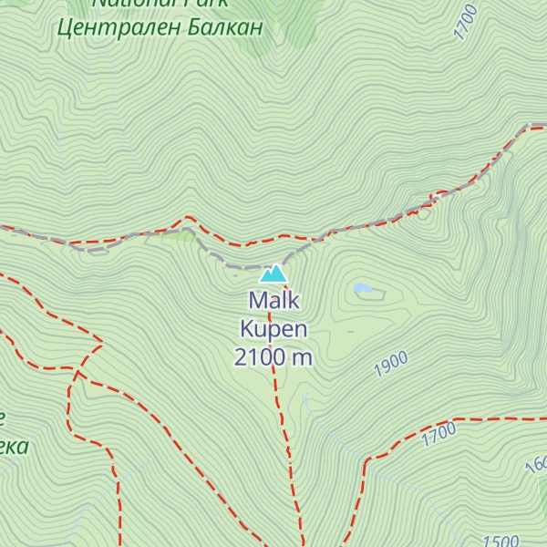 Map of Malk Kupen