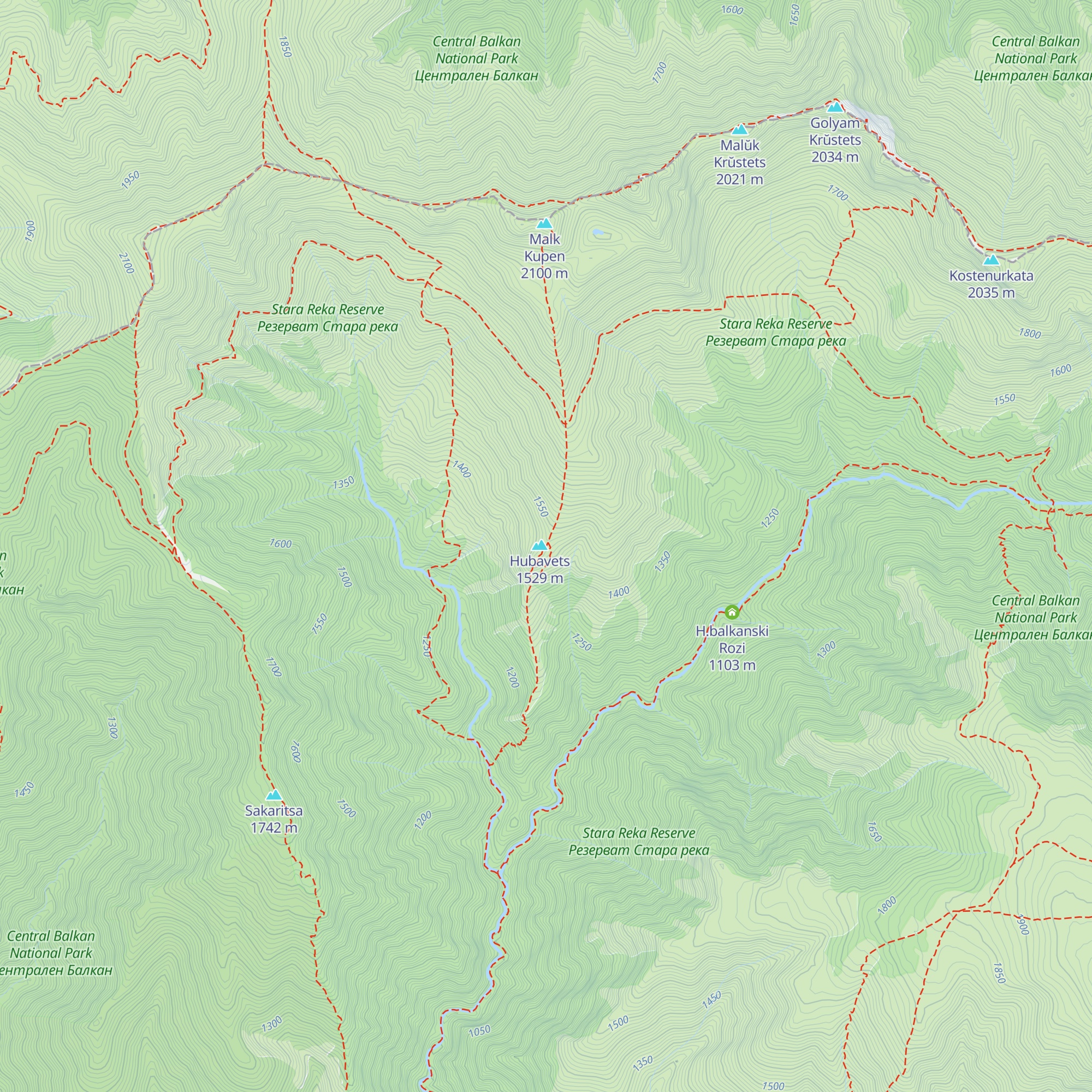 Zaslon map