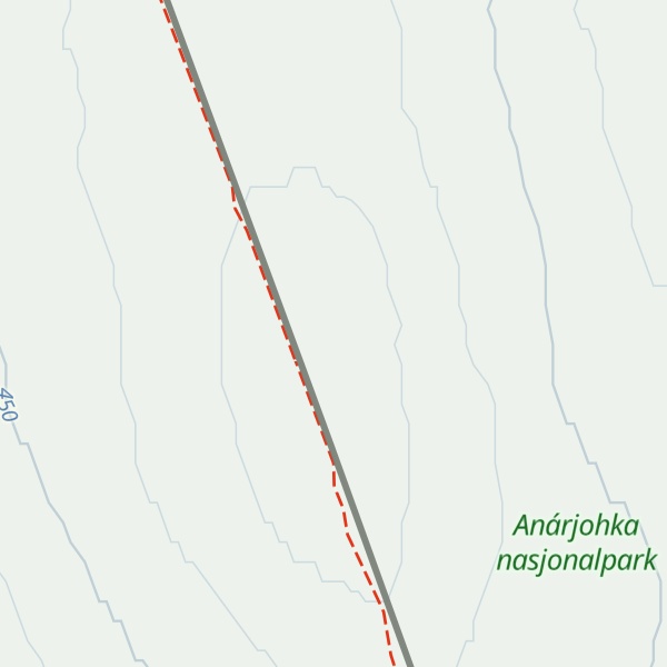 Map of Gállovárri