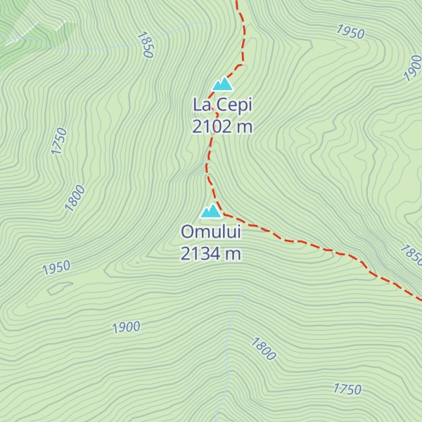 Map of Omului