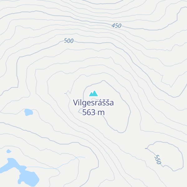 Map of Vilgesrášša