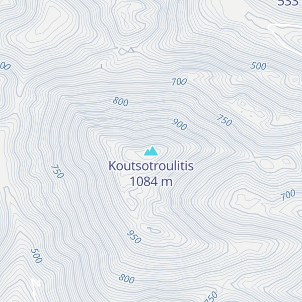 Map of Koutsotroulitis