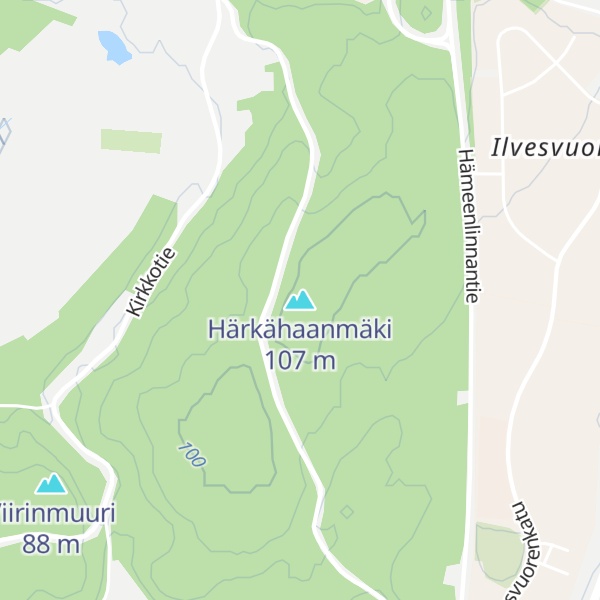 Map of Härkähaanmäki