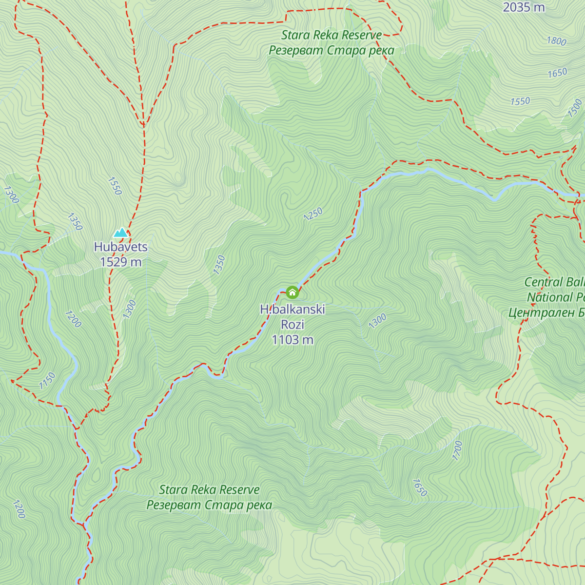 H.balkanski Rozi map