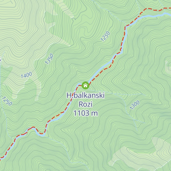Map of H.balkanski Rozi