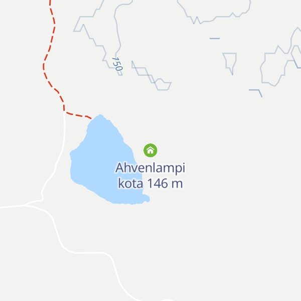 Map of Ahvenlampi kota