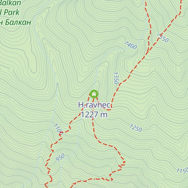 Map of H.ravnec