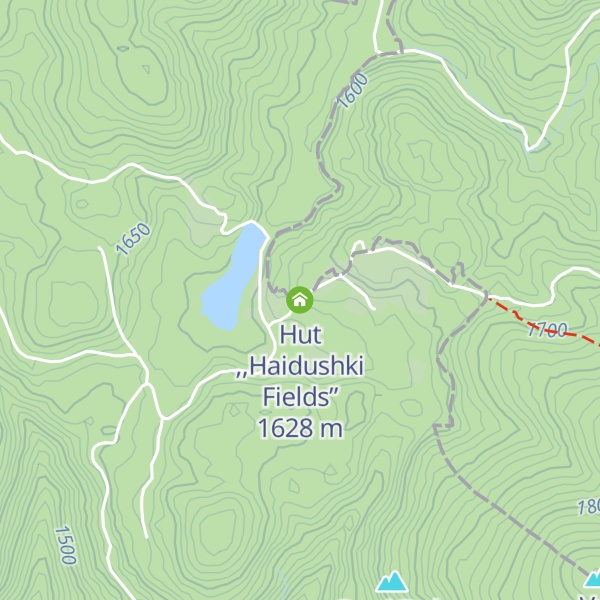 Map of Haydushki Polyani Chalet