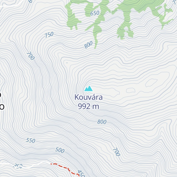 Map of Kouvára