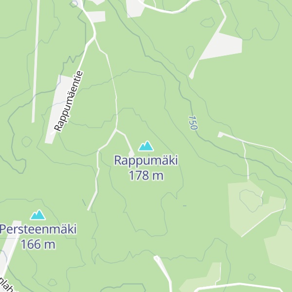 Map of Rappumäki