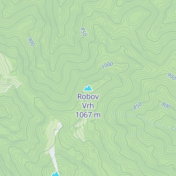 Map of Robov Vrh